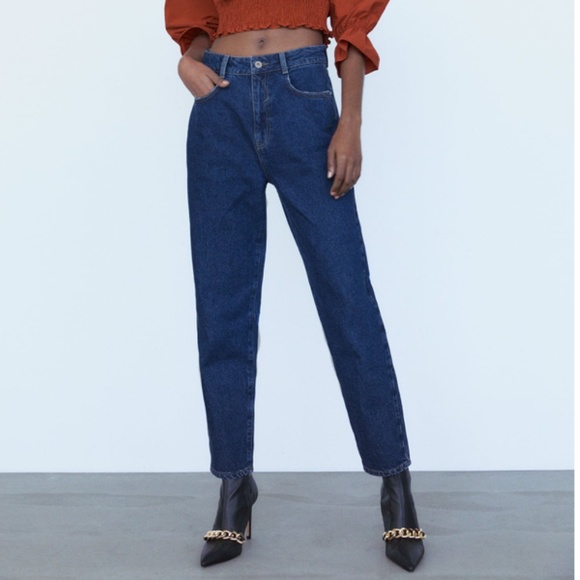 authentic denim mom fit jeans
